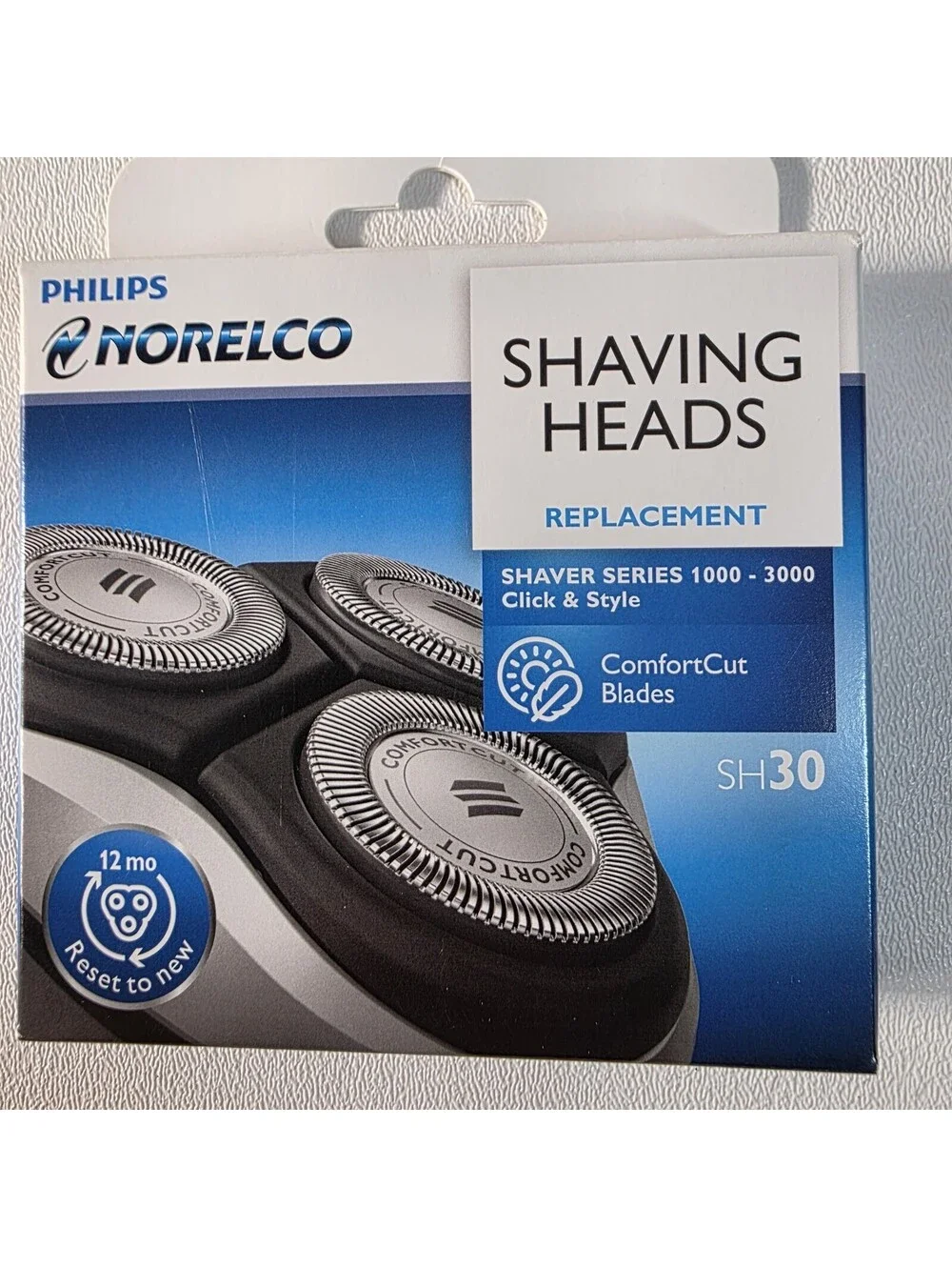 Philips Norelco SH30 Replacement Heads for Series 1000-3000 S738 NIB